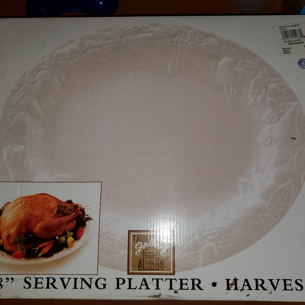 18" Oval Serving platter
